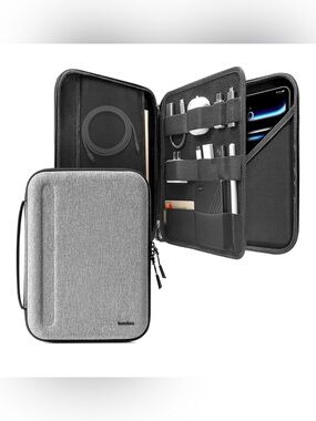 Tomtoc Ipad Case for Ipad pro 11. Tablet & Accessory - Light Gray